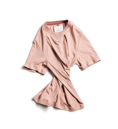 BONDED TEE BLUSH