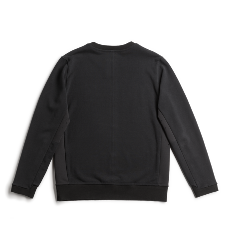 PERFO CREW SWEAT BLACK